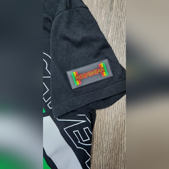 Rocawear Red / Gold / Green Casual Streetwear Men's T-Shirt 👕 - Picture 5 of 8